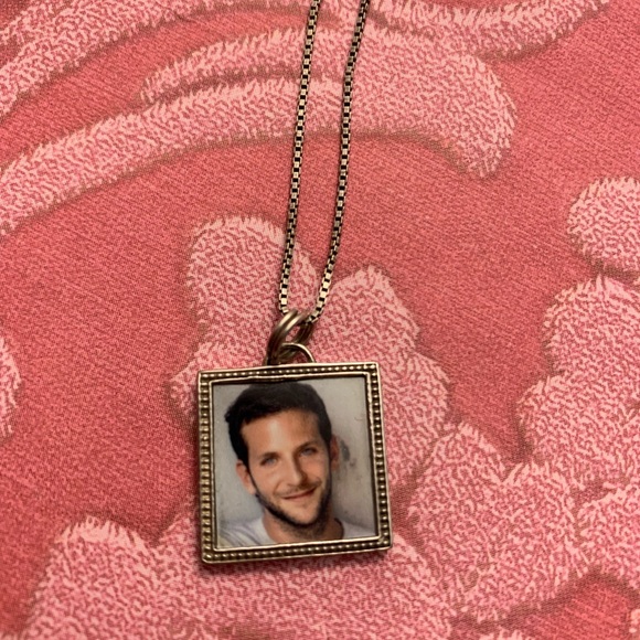 Mrs. Bradley Cooper Silver Engraved Necklace! - Picture 2 of 6